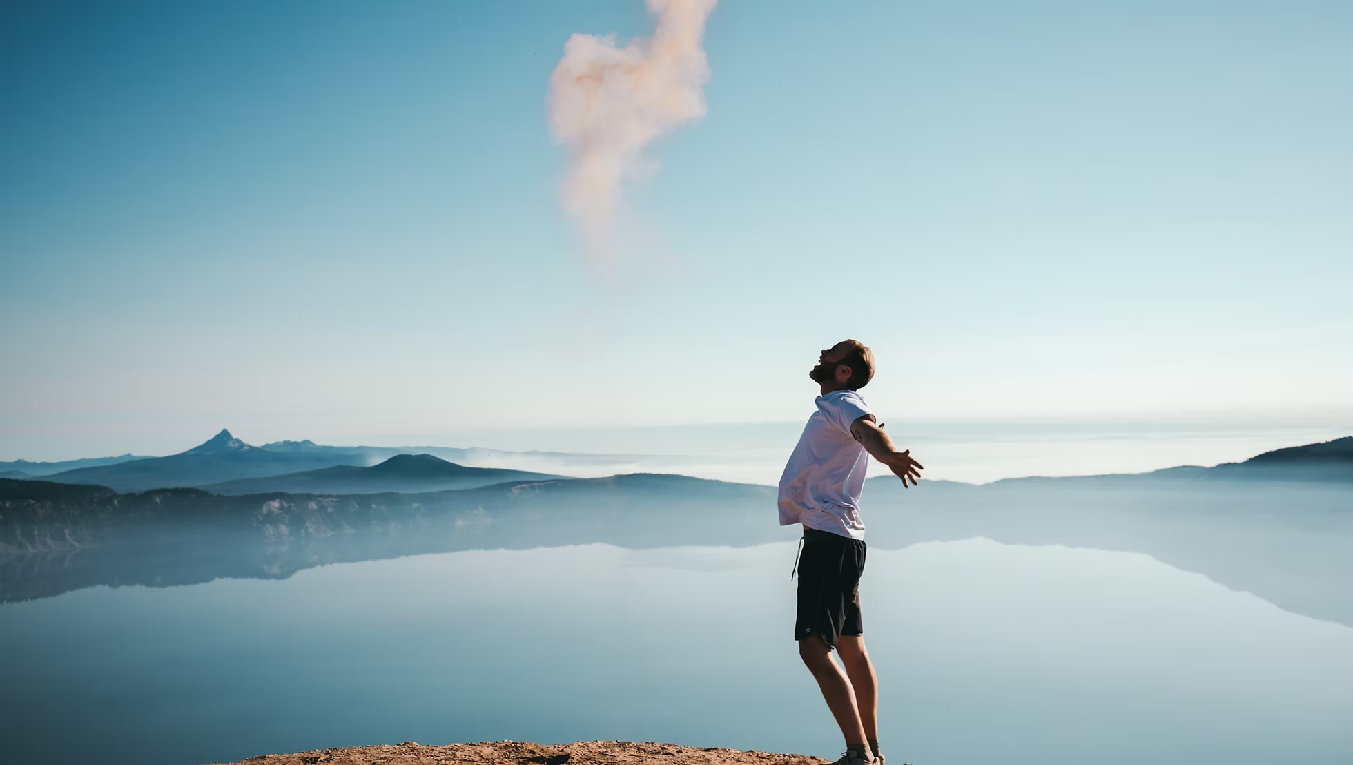 Men’s personal development in New Zealand — a man standing in the landscape